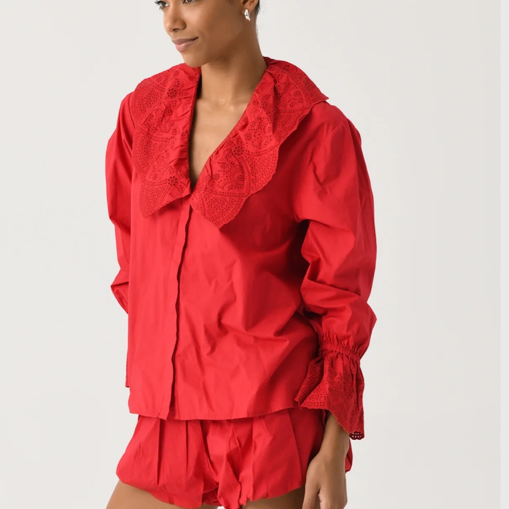 Posse Beryl Top in Ruby - Picture 4 of 11